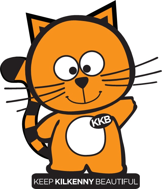 KKB Kilkenny cat,  Keep Kilkenny Beautiful. Copyright : Keep Kilkenny Beautiful
