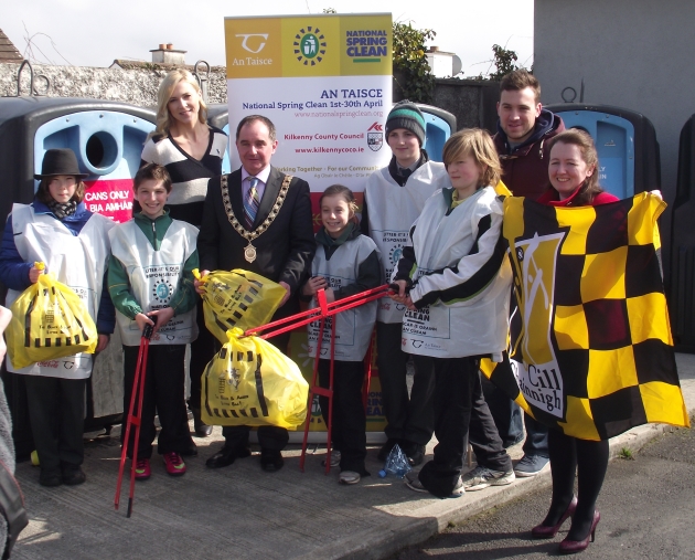 National Spring Clean Kilkenny 2013. Copyright: Keep Kilkenny Beautiful